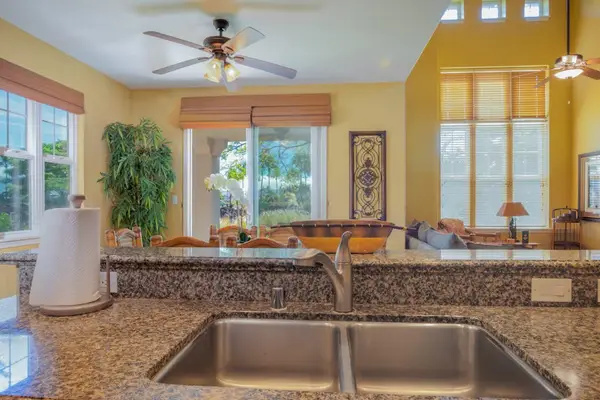 Open kitchen with generous counter space