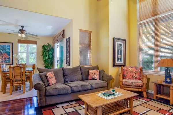 Bright living room designed for relaxing