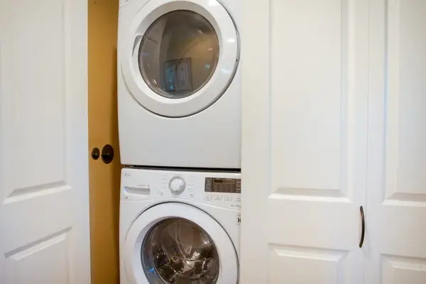 In-unit washer and dryer for added convenience