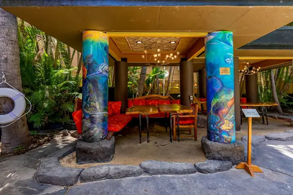 Pool area