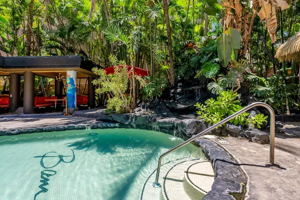 Take a refreshing dip and enjoy peaceful moments by the pool.