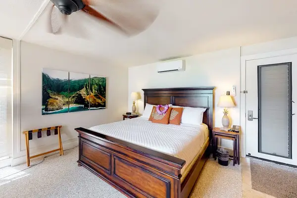 Rest comfortably in this welcoming bedroom designed for peaceful nights
