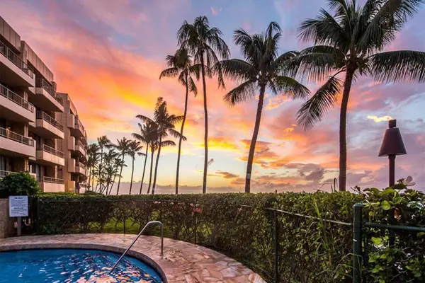 Sunset Magic From The Pool Deck