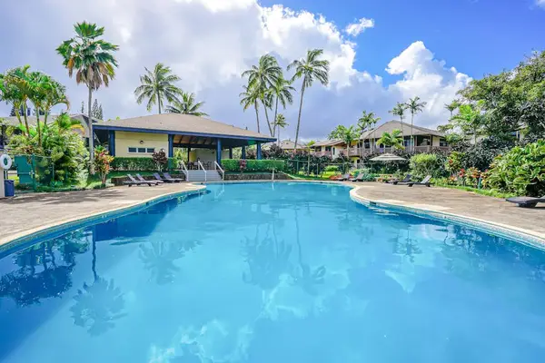 Cool off in the sparkling pool after a day of island adventures