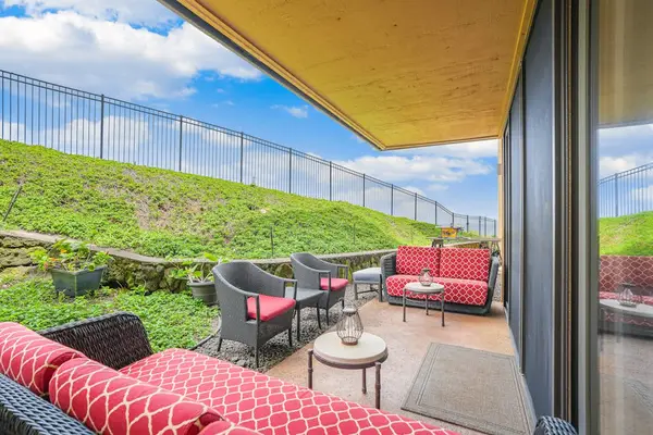 Spacious patio to relax in