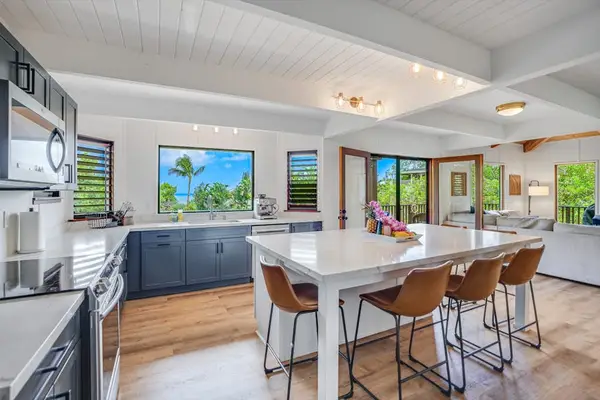 Dining area with table for enjoying meals together