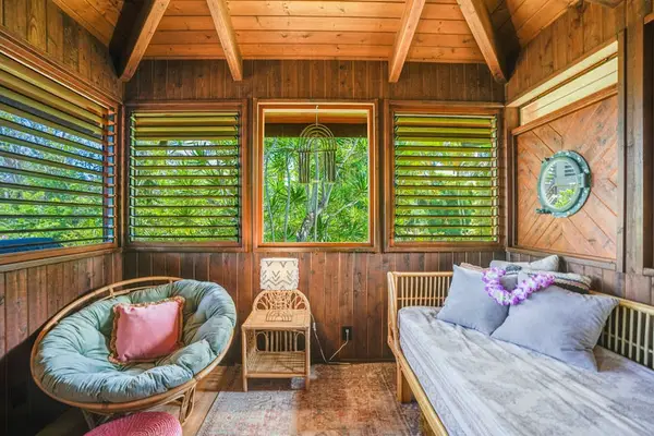 Inviting living room with easy access to outdoor spaces