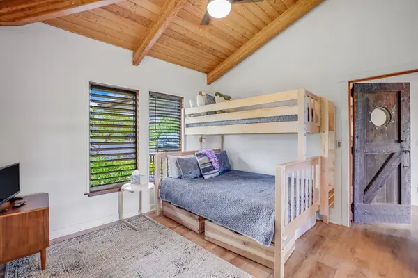 Bright Twin bedroom with calming atmosphere for recharging