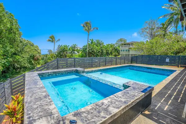 Cool off beneath the warm tropical sunshine