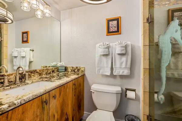 Elegant Bathroom With Walk-In Shower
