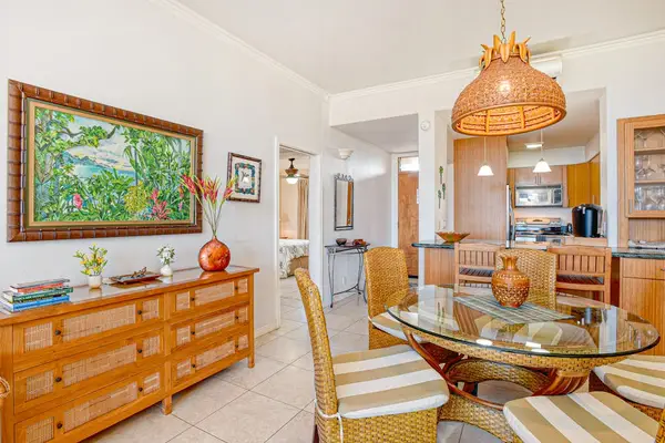Dining room with seating for four.