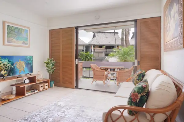 Cozy Living Room With Flat-Screen Entertainment