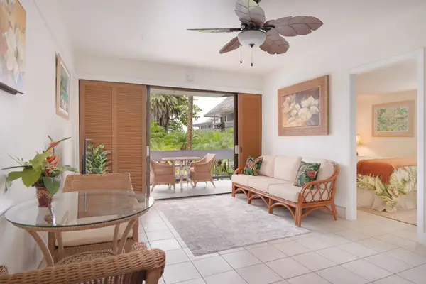 Relaxing Living Room With Lanai Access
