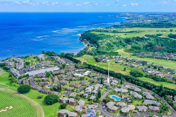 Aerial view of Mauna Kai Resort