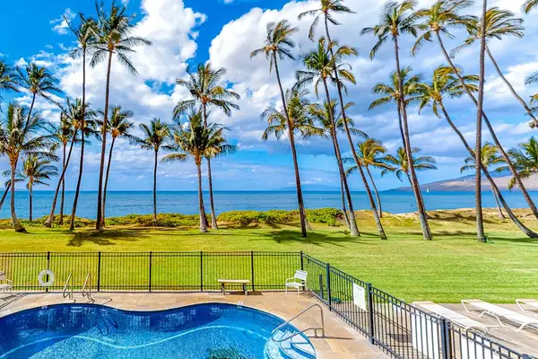 Pool Views Framed By Paradise