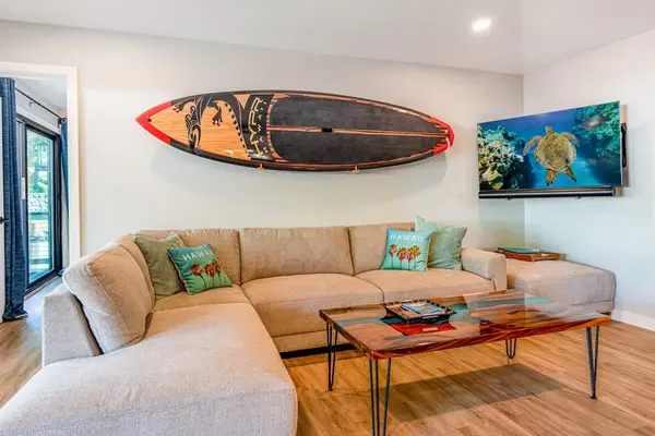 Cozy Living Room Lounge with Sectional Seating