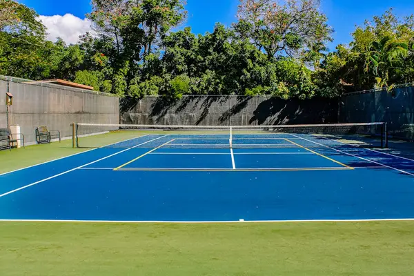 On-Site Outdoor Tennis and Pickleball Court