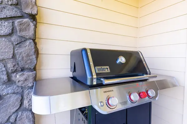 Private Weber Stainless Steel Gas Grill