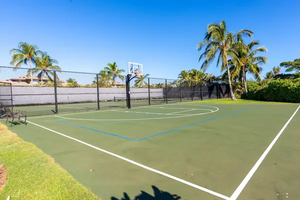 Basketball Half-Court adjacent to the Tennis Facilities