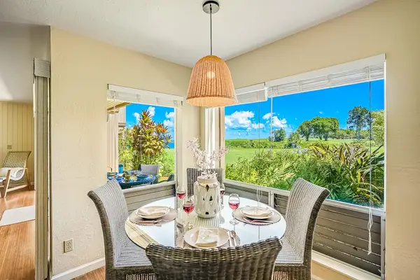 Cozy Dining Nook With Garden Views