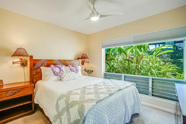 Peaceful Bedroom Surrounded By Tropical Views