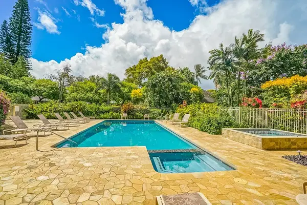 Resort Pool Ready For Sunny Island Days