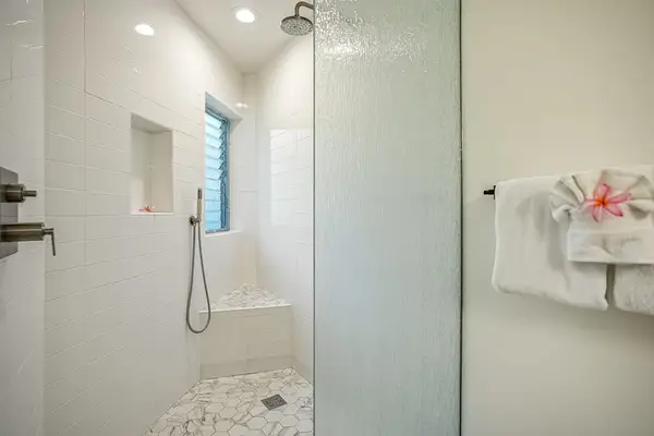 Refresh In The Walk-In Rain Shower