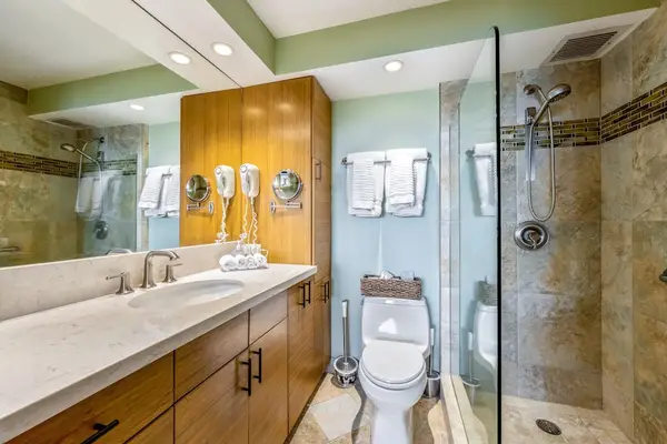 Relax in the Spa-Inspired Bathroom