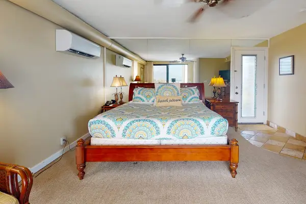 Rest peacefully in this comfortable bedroom designed for restful nights