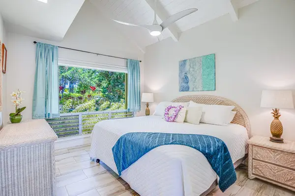 Peaceful primary bedroom designed for a restful night's sleep.