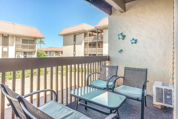 Private Outdoor Balcony with Comfortable Patio Seating & Coffee Table