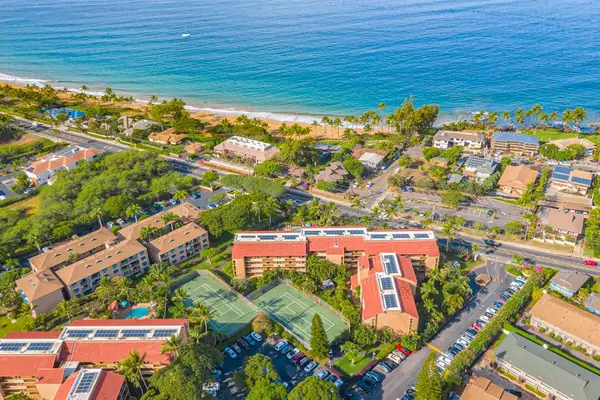 Aerial View Of Maui Vista And The Coastline