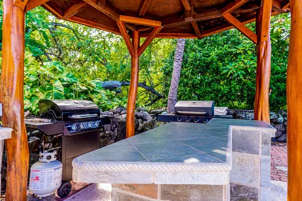 Covered Outdoor BBQ Pavilion