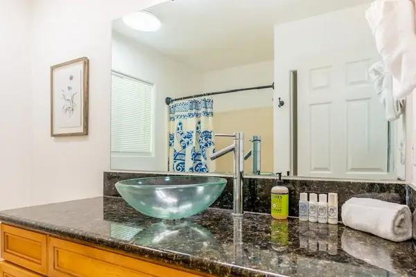 Elegant Bathroom With Vessel Sink