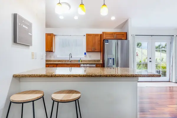 Breakfast Bar Ready For Morning Coffee