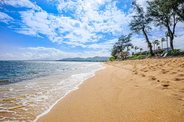 Soft Sands And Rolling Waves Just Steps Away