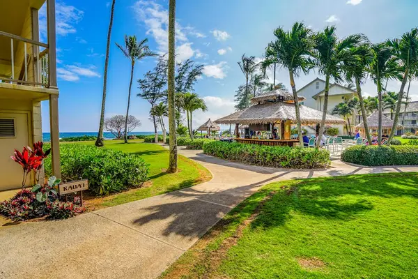 Scenic Walkway To The Oceanfront