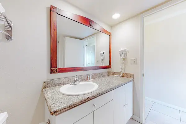 Bright Bathroom With Modern Vanity