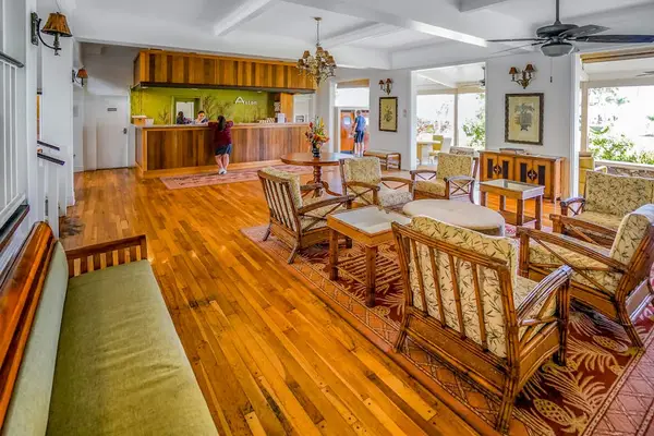Inviting Resort Lobby Lounge
