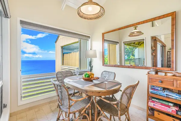 Dining area with direct access to the covered lanai.