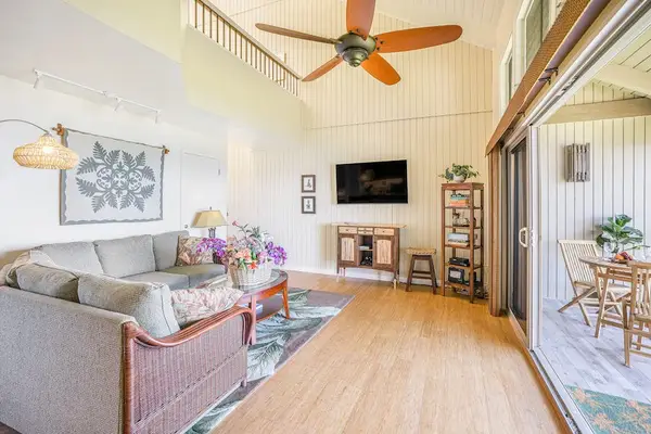 Inviting living room with seamless indoor-outdoor living.