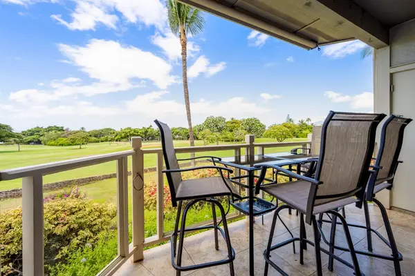 Enjoy peaceful golf course views from the furnished lanai