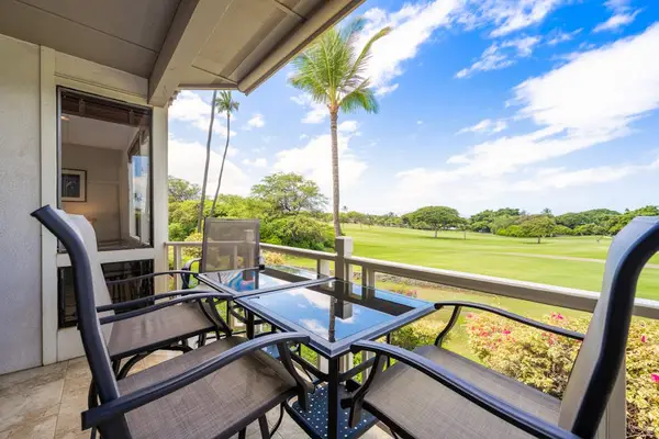 Relax on the furnished lanai overlooking the lush golf course
