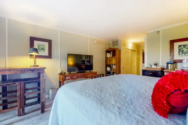 Bright Studio With Smart TV