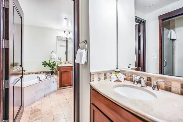 Private Ensuite Bathroom With Elegant Comfort