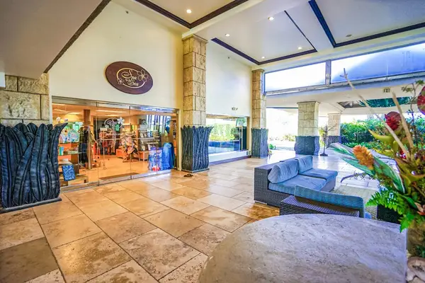 Welcoming Resort Lobby With Island Charm