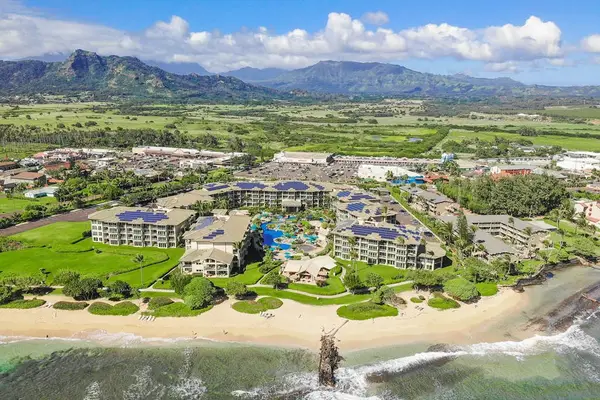 Tropical Resort Paradise Along The Coast