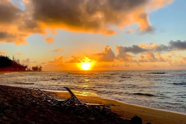Catch An Unforgettable Sunset Right From The Beach