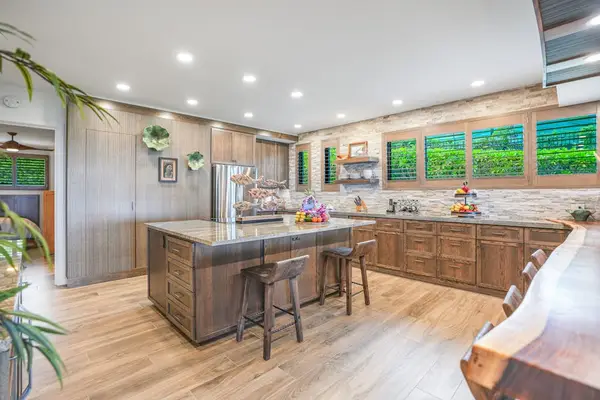 Open-concept kitchen with generous counter space