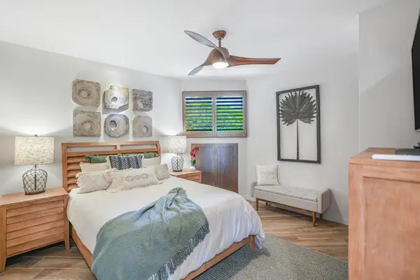 Cozy guest bedroom with a peaceful atmosphere